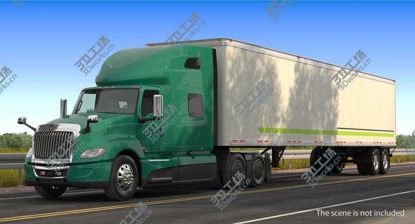 images/goods_img/20210312/Heavy Duty Truck with Trailer 3D model/5.jpg